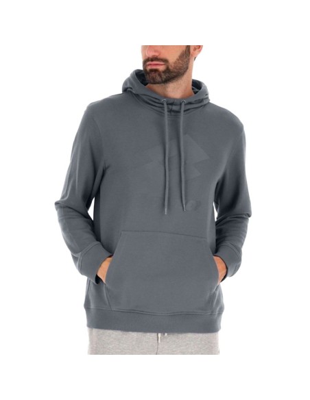 Sudadera Lotto Smart Iv Hd 2 Gris | Ofertas de pádel